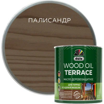 Масло "Dufa" Wood OIL Terrace палисандр 0,9 л
