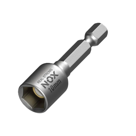 Ключ-насадка магнитная 10х48мм "Nox" ПВХ " (20шт) 551048-20