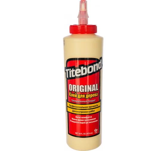 Клей для дерева TITEBOND 5064 столярный, Original, 473мл (6)