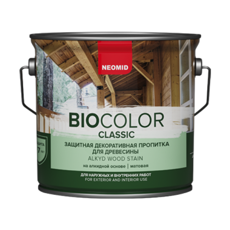 Декоративная пропитка Неомид BIO COLOR Classic Сосна 2,7л (3)
