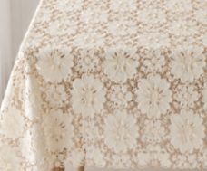 105С Клеенка столовая ПВХ EASY LACE 1,32*22м