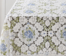 105В Клеенка столовая ПВХ EASY LACE 1,32*22м