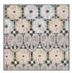 Клеенка EASY LACE YL-094A ажурная ПВХ бежевая 1,32*22м
