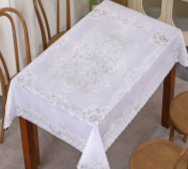 LP-0908U Клеенка ПВХ LACE ажурная 1,20*15м (10 скатертей)