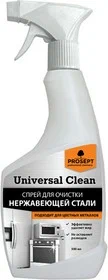 Очиститель для нержавеющей стали и цветных металов"PROSEPT UNIVERSAL CLEAN" готов к применению 0,5л
