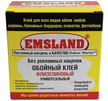 Клей обойный "EMSLAND" универсальный 200гр(20)  (он же "Doctor MARTIN")