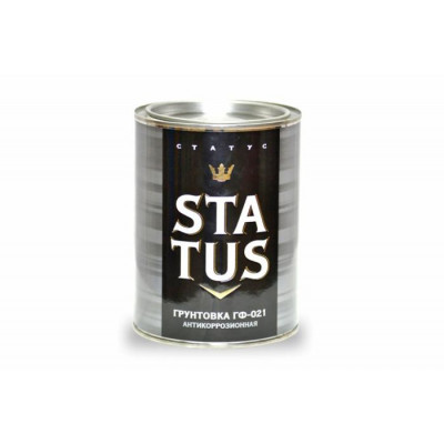 Грунтовка ГФ-021 серая "STATUS"  2,6кг (6)