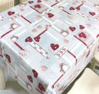 81908A Клеенка ПВХ "ФЛЕР" на тканевой основе 1,40 х 20