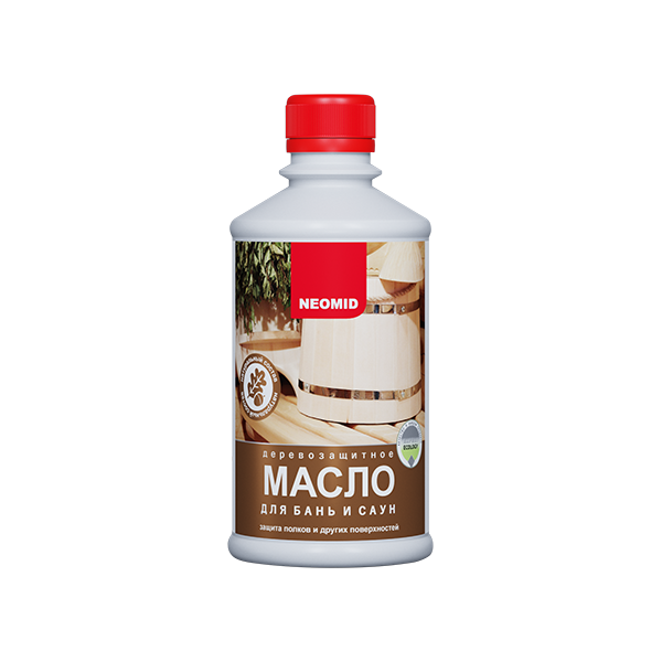 Масло для бань и саун(для полков) "NEOMID Sauna Oil" 0,25л (12)  НЕ ГРУЗИМ ПРИ -С