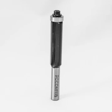 Фреза кромочная прямая с нижним подшипником d8*D12*H40 "РОСОМАХА" серия 1020 ССС