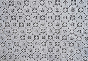 Клеенка EASY LACE XNT-059W ажурная ПВХ белая 1,32*22м