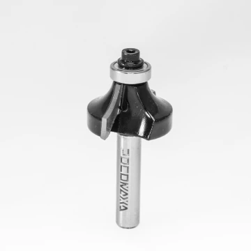 Фреза кромочная калевочная с нижним подшипником d8*D28*H12*R8 "РОСОМАХА" серия 1017 ССС
