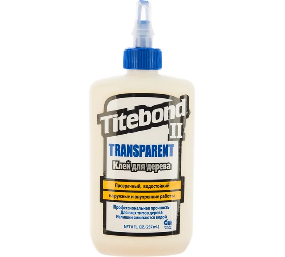 Клей TITEBOND II 1123 столярный влагостойкий прозрачн. 237мл (12)