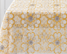 107C Клеенка столовая ПВХ EASY LACE 1,32*22м
