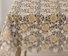 087B Клеенка столовая ПВХ EASY LACE 1,32*22м