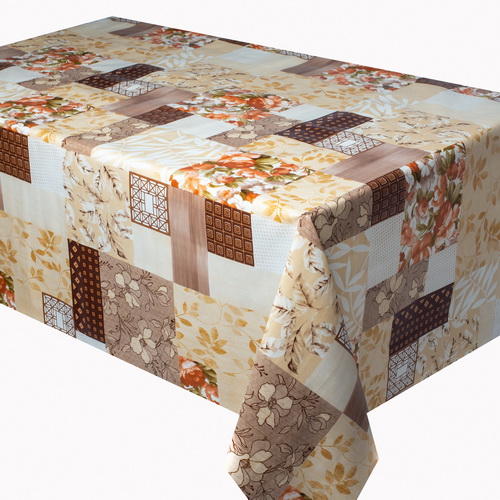Скатерть ПВХ на нетканной основе Dekorelle Maria 039, разм. 1,8x1,4м