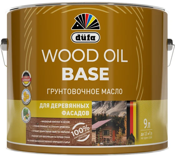 "Dufa" Грунтовочное масло Wood OIL BASE 9(л)