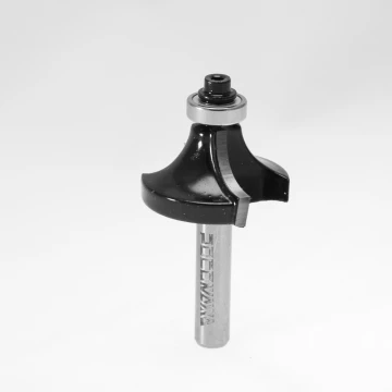 Фреза кромочная калевочная с нижним подшипником d8*D35*H18*R12 "РОСОМАХА" серия 1017 ССС