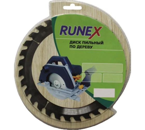 Диск пильный по дереву 190мм х 48 зуб х 30/20мм "Runex"  551010
