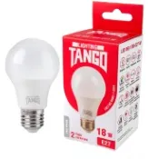 Лампа светодиодная TANGO стандарт 18W E27 A60 4000K 220V (TANGO LED A60-18W-E27-W)