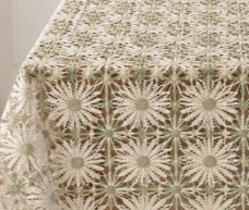 102F Клеенка столовая ПВХ EASY LACE 1,32*22м