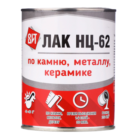 Лак "НЦ-62 Цапон" по камню, металлу, керамике 0,8кг Царицынские краски