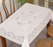 LP-1134VP Клеенка ПВХ LACE ажурная 1,20*15м (10 скатертей)