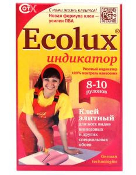 Клей обойный "ECOLUX" винил-премиум 300гр (20)