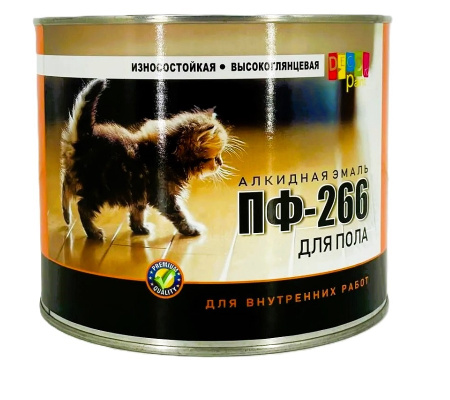 ЭмальПФ-266 красно-коричневая "Dekor paint" 1,8кг