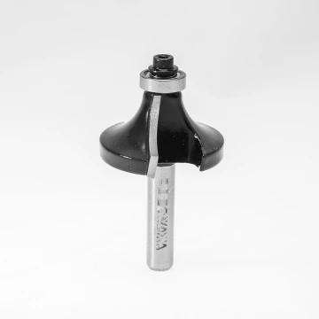 Фреза кромочная калевочная с нижним подшипником d8*D38*H20*R14 "РОСОМАХА" серия 1017 ССС