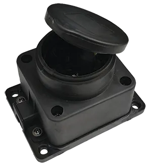 Розетка н/у с загл. каучук 2Р+Е 16А IP44 VKL electric (1/10/100)