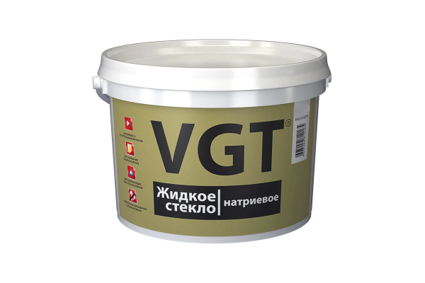 Жидкое стекло натриевое  ВГТ 3кг (4)
