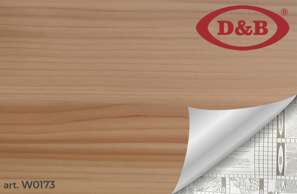 0173W Пленка самоклеящаяся D&B 0,45*8м  дерево  светлое  /20