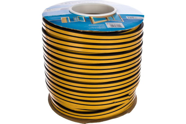 Уплотнитель Р 9х5,5мм черный "Remontix" Польша (100м)