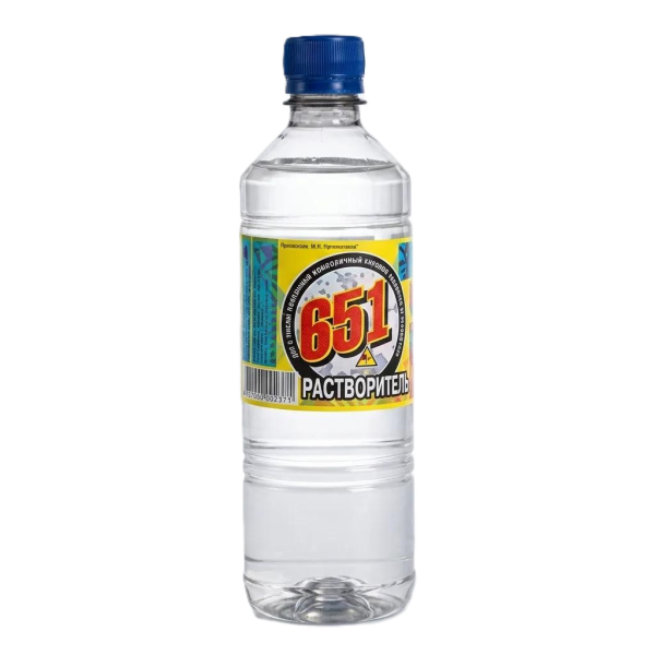 Растворитель 651 бут. пэт. 0,5л (25)