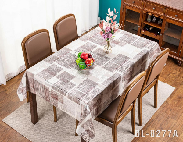 DL-8277А Клеенка BELLE на тканой основе 1,40м*20м 1/1