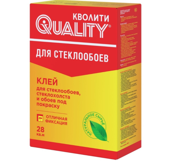 Клей обойный "Кволити" для стеклообоев 300г (30)
