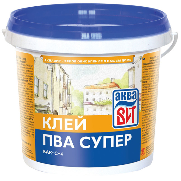 Клей ПВА водостойкий ВГТ 1кг (6)