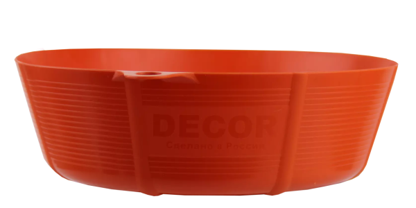 Емкость DECOR для гипса G1, 0,67л низкая ССС