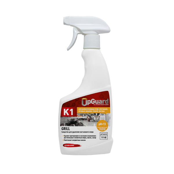UpGUARD K1 GRILL Чистящее средство для удаления жира 500мл (с триггером)