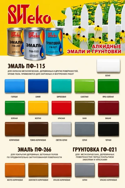 Выкрасы ВИТеко