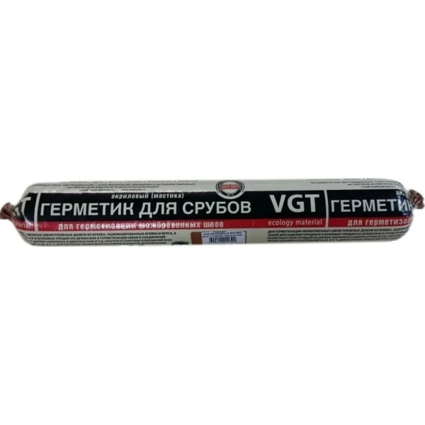 Герметик акриловый ВГТ для срубов дуб, 0,9кг (9)