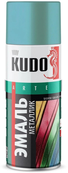 Эмаль металлик универсальная ультрамарин "KUDO" KU1053  520мл (12)