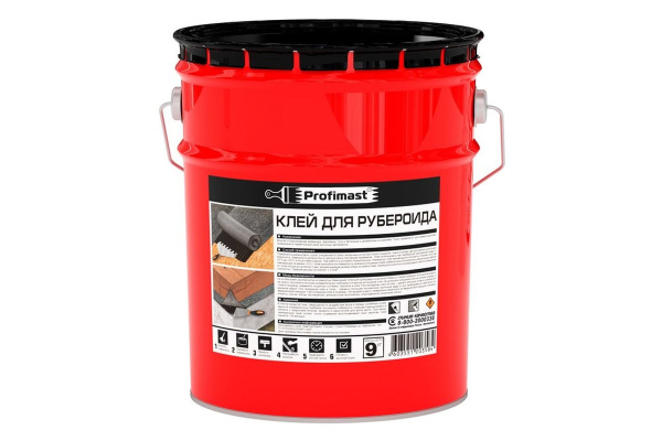 Клей для рубероида PROFIMAST  5л/4,5кг/металл