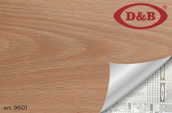 9601 Пленка  самокл. D&B  0.90*8м    дерево светлое /6