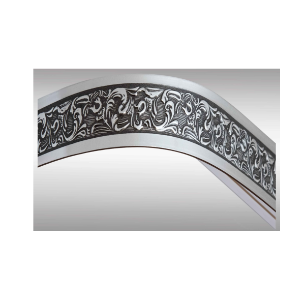 Карниз "Богемия" 2,8 хром МК /"BroDecor" №312  N ССС