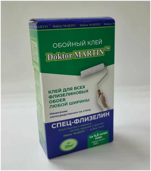 Клей обойный "Doktor MARTIN" СпецФлиз 300гр