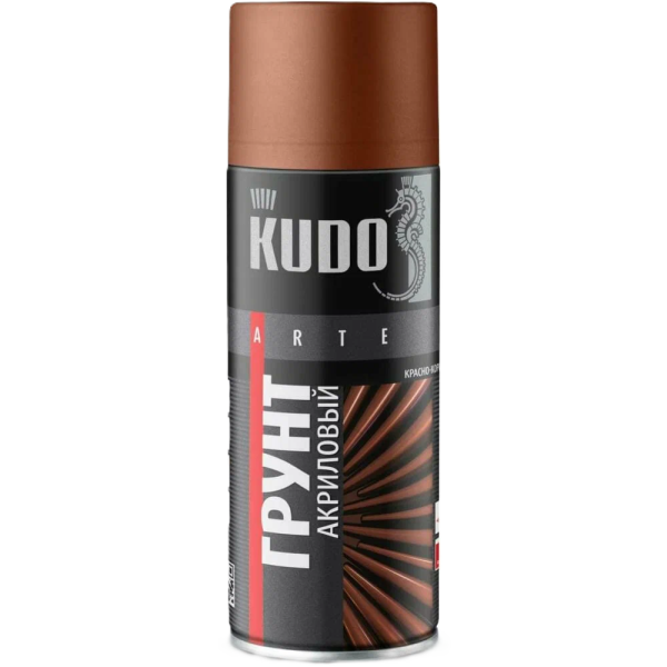 Грунт универсальный акриловый  красно-коричневый "KUDO" KU-2102 (12)