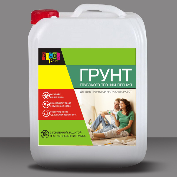 Грунт "DECOR PAINT"  3л