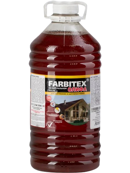 Олифа 3л FARBITEX  (6)